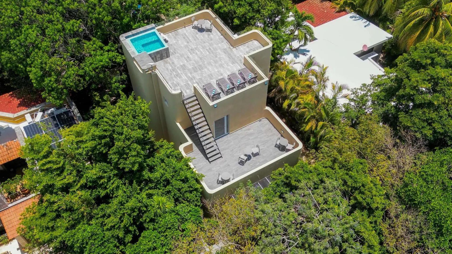 Willa Casa Del Mar Bahia Espiritu Santo Playa del Carmen